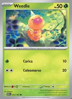 Image of the card Weedle