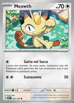 Image of the card Meowth